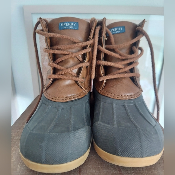 🎁 5/$25 Sperry duck boots, Port boots,  size 3M - Picture 9 of 12